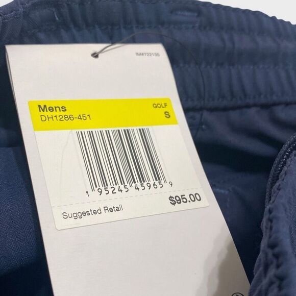 Nike Dri-FIT Navy Blue Standard Fit Golf Pants Trousers DH1286-451 Mens size S - Picture 10 of 10